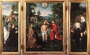 DAVID, Gerard Triptych of Jan Des Trompes  sdf oil painting reproduction